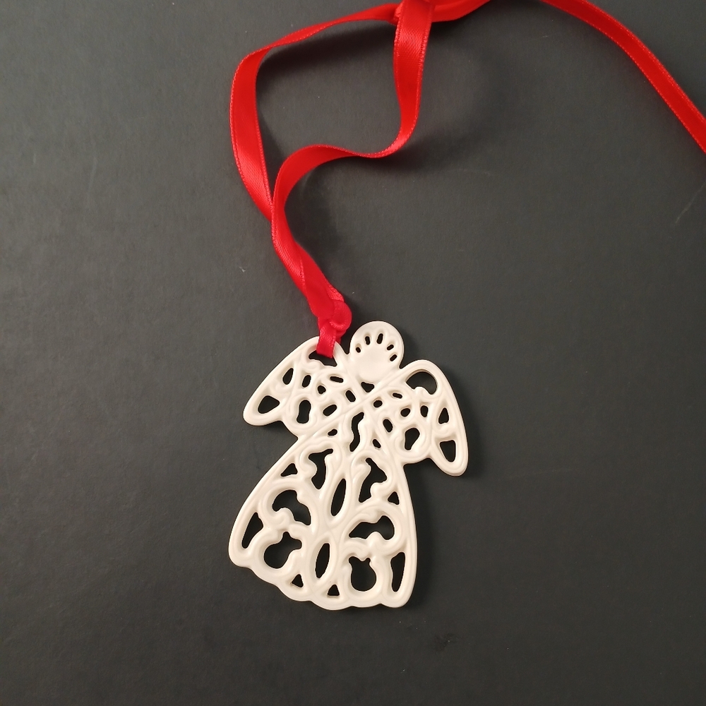 Lenox Vintage Holiday Angel Charm Christmas Ornament Porcelain